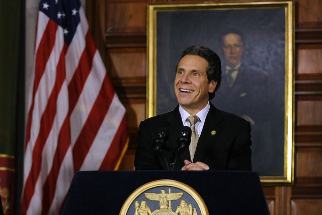 Governor Cuomo is happy, and he wants you to be happy too